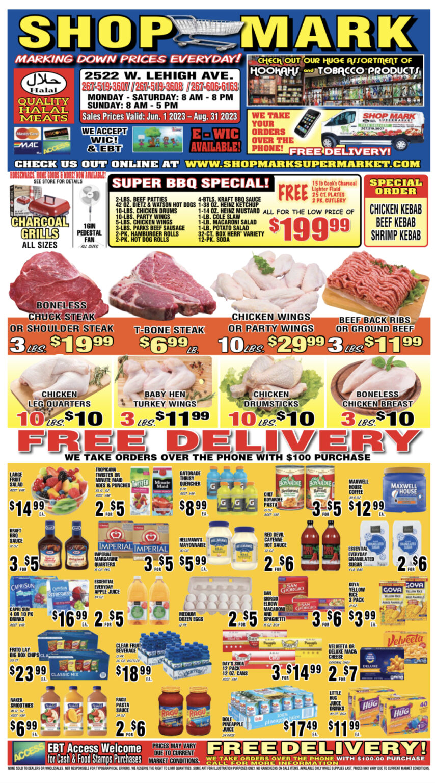 Monthly Ad & Savings – Shop Mark Supermarket